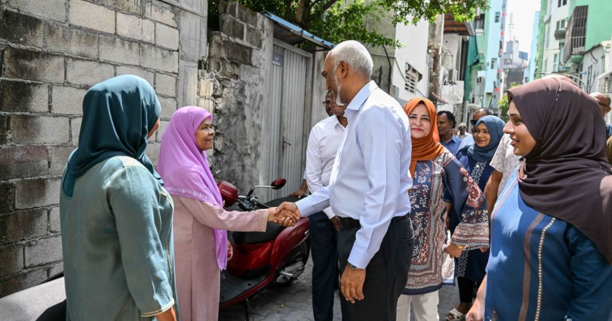 ކެމްޕެއިނަށް ރައީސް މާފަންނު މެދަށް ވަޑައިގަތުމުން ބޮޑު ތަރުހީބެއް