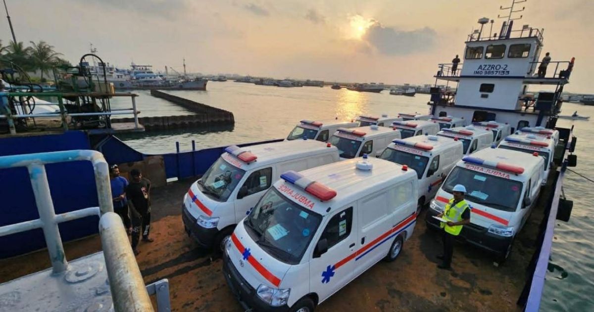 56 ރަށަކަށް ބޭނުންވާ އެމްބިއުލާންސް ފޮނުވައި ނިންމައިފި