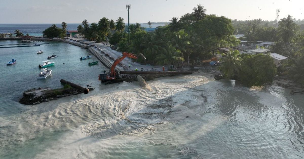 ވޭމަންޑޫ ބިން ހިއްކުމުގެ އަމަލީ މަސައްކަތް ފަށައިފި