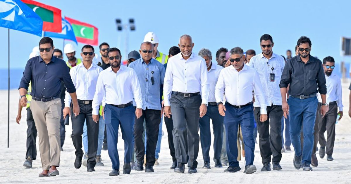 ގިރާވަރުފަޅު ހިއްކުމުގެ މަޝްރޫއު ރައީސް ބައްލަވާލައްވައިފި