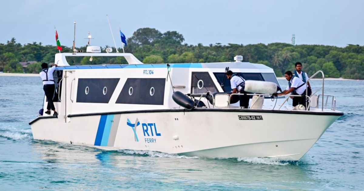 ލާމު އަތޮޅުގައި އާރުޓީއެލް ފެރީގެ ހިދުމަތް ފަށައިފި