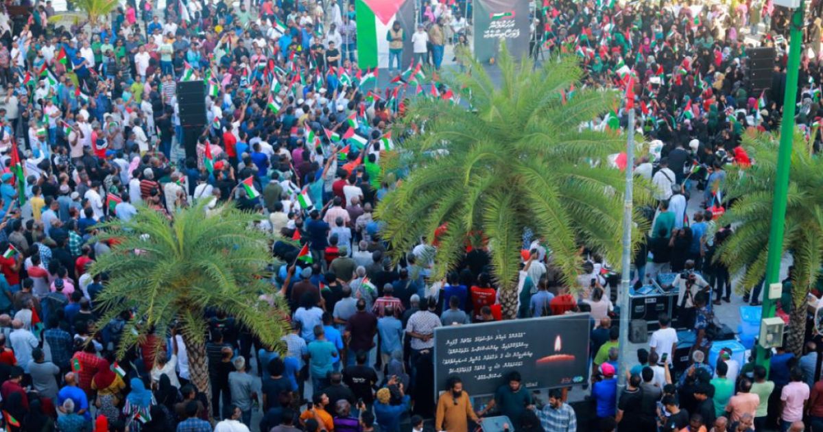ފަލަސްތީނުގެ އަސީރުންނަށް މަރުގެހުކުމް އިއްވުމާ ދެކޮޅަށް އެއްވުމެއް