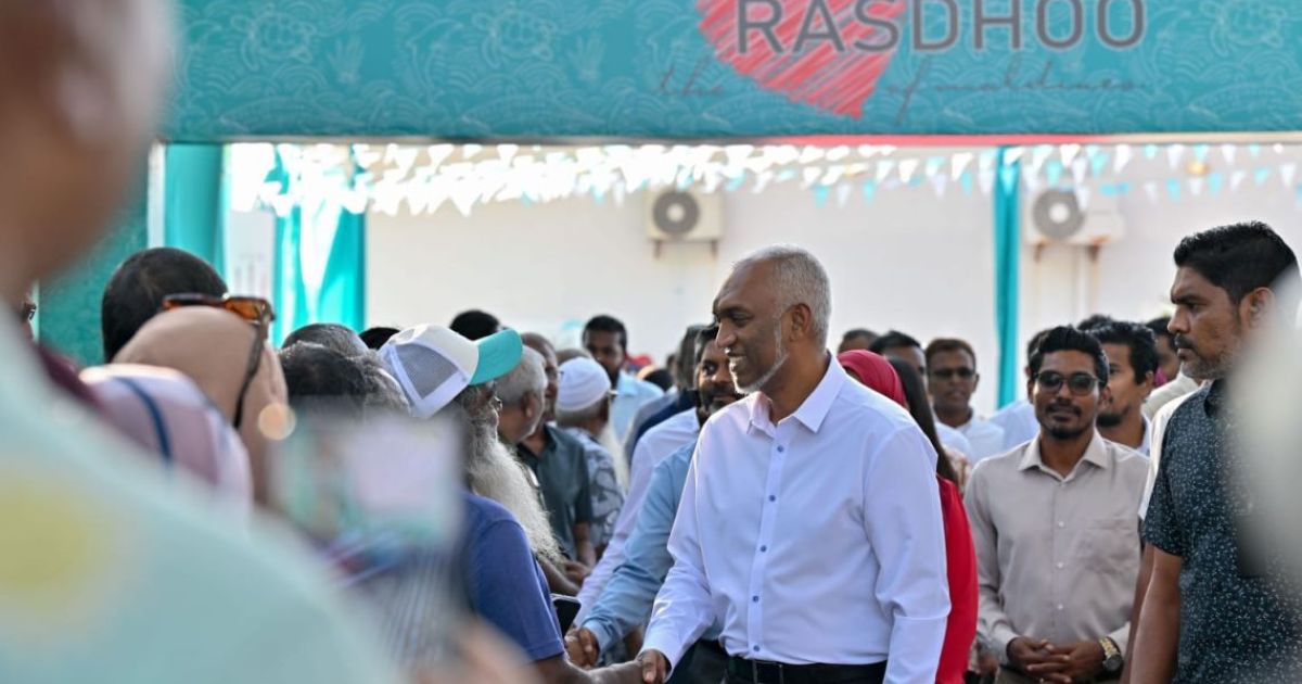 ރަސްދޫގެ ތާރީހީ ކާމިޔާބީ ފާހަގަކުރުމަށް ރައީސް އެރަށަށް!