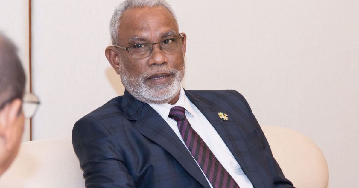 މަޖިލިސް ރައީސް އަބްދުއްރަހީމް ރާއްޖެ ވަޑައިގެންފި