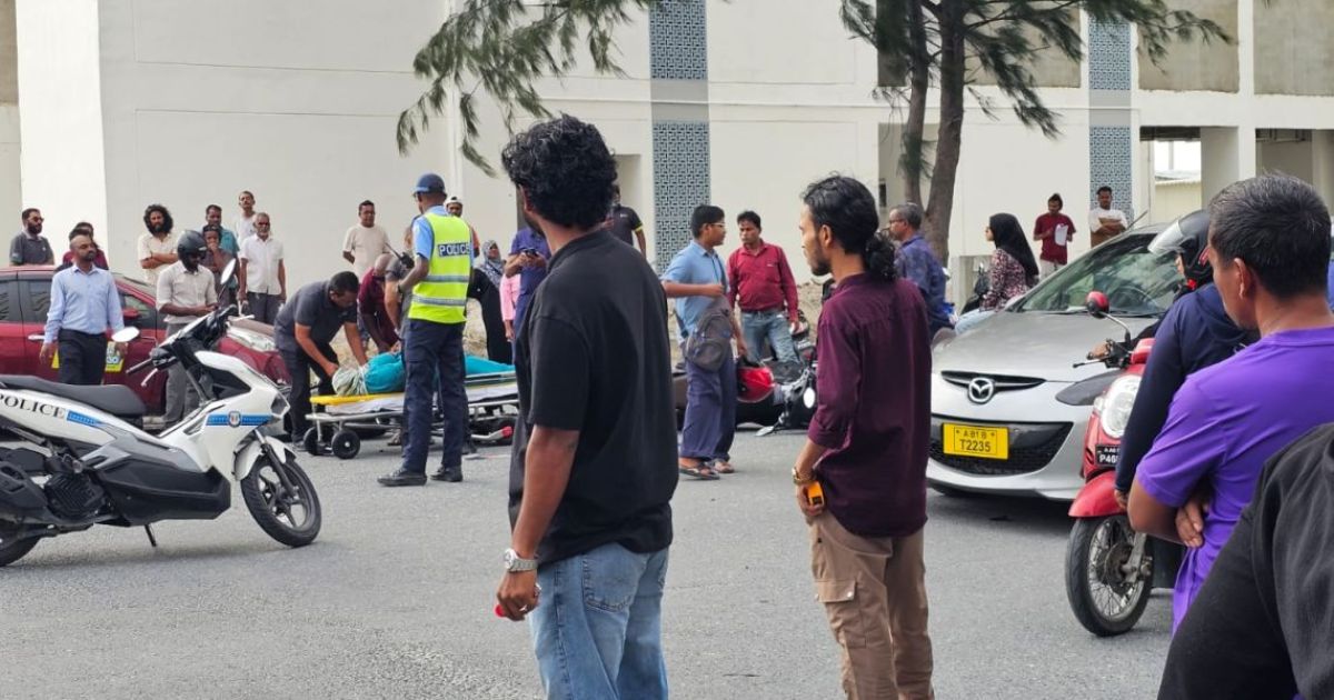 ހުޅުމާލޭގައި މިއަދު ނުރައްކާތެރި ދެ އެކްސިޑެންޓެއް ހިނގައިފި