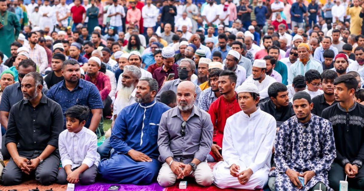 ބޮޑު ޖަމާއަތުގައި އީދުނަމާދު ކުރުން 4 ސަރަހައްދެއްގައި