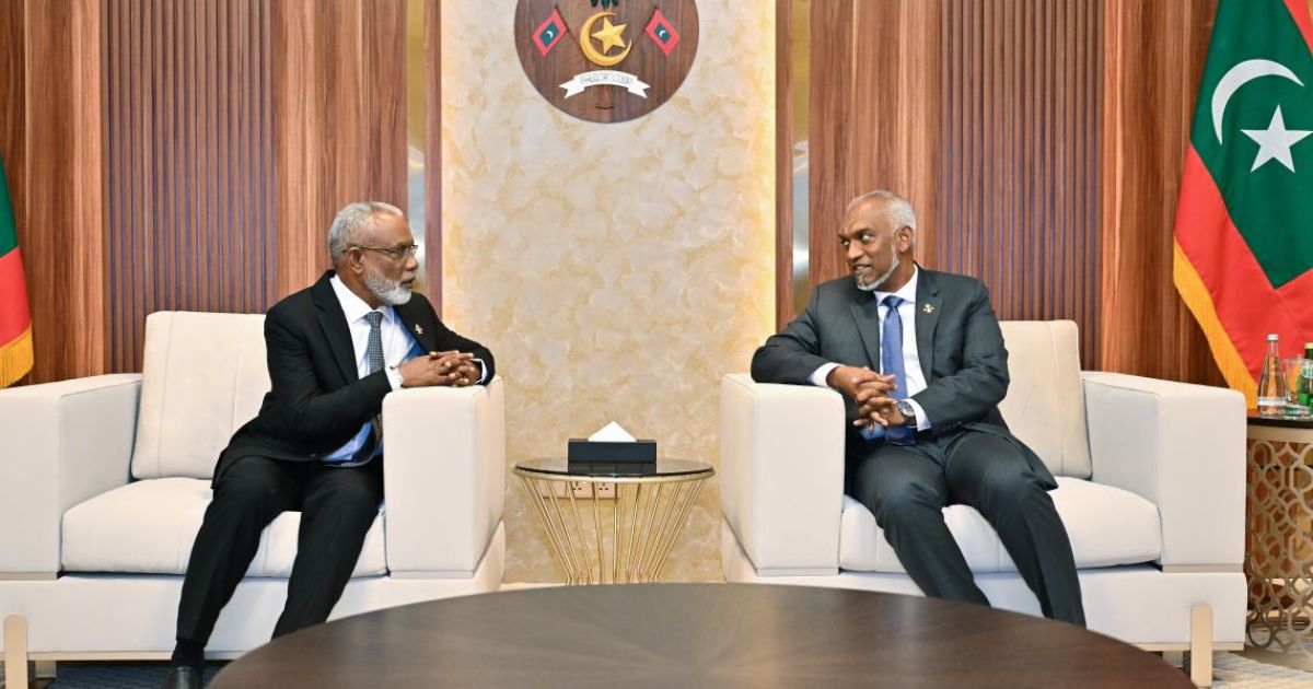 "ފިތުނަ ފަސާދަ އުފައްދައިގެން އަޅުގަނޑުމެން ބައިބައެއް ނުކުރެވޭނެ"