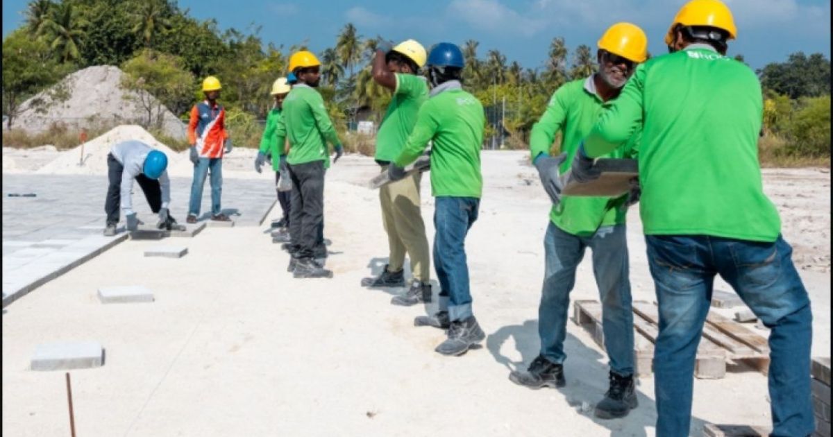 4000ފްލެޓް ހިމެނޭ ސަރަހައްދުގެ މަގުތައް މިއަހަރަށް ނިންމާނެ