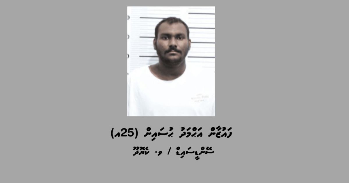 ކިލޯއަކަށްވުރެ ގިނަ މަސްތުވާތަކެތި ރާއްޖެ އެތެރެކުރިކަމުގެ ތުހުމަތުގައި މީހަކު ހައްޔަރުކޮށްފި