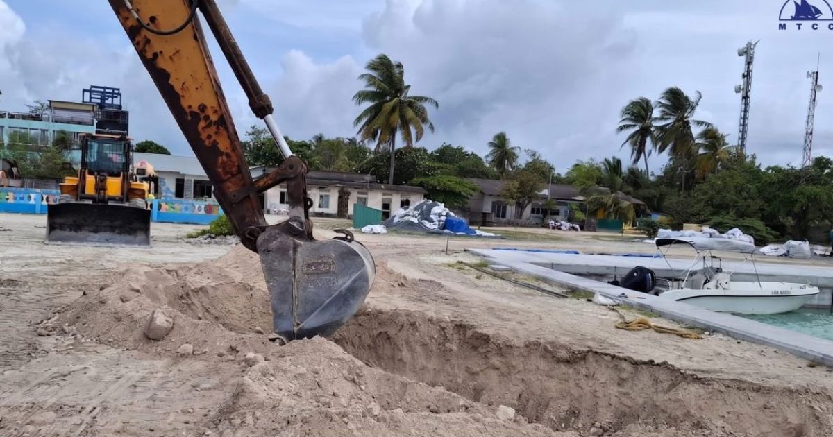 ފެރިދޫ ބަނދަރު ތަރައްޤީކުރުމުގެ ބޮޑުބައެއް ނިންމާލައިފި