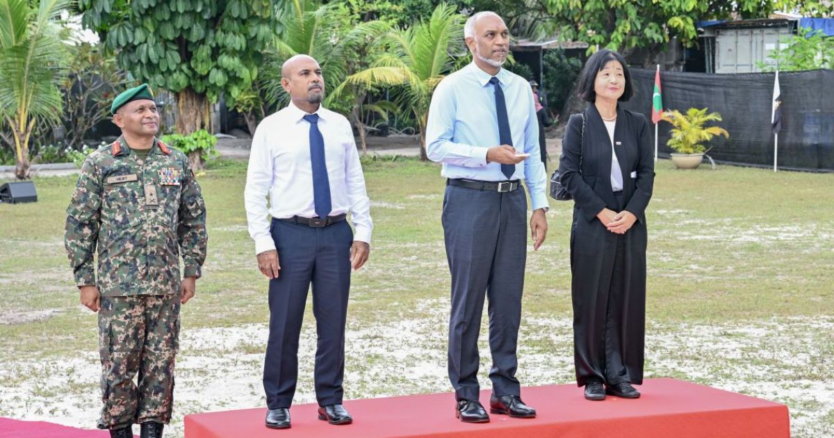 އެމްއެންޑީއެފްގެ މެރިޓައިމް ރެސްކިއު ކޯޑިނޭޝަން ސެންޓަރުގެ އާ އިމާރާތް ރައީސް ހުޅުއްވައިދެއްވައިފި