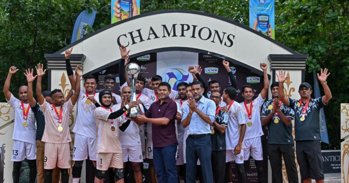 ރިސޯޓް ވޮލީ މުބާރާތުގެ ފައިނަލް މެޗު ނައިބު ރައީސް ޝަރަފުވެރިކޮށްދެއްވައިފި