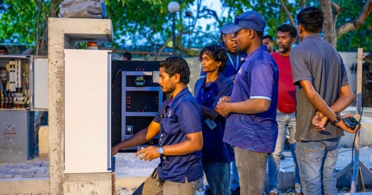 މަސްވެރިންގެ ޕާކު ސަރަހައްދުގައި ދެވަނަ ޕަމްޕް ސްޓޭޝަން ގާއިމްކޮށް ނިންމާލައިފި