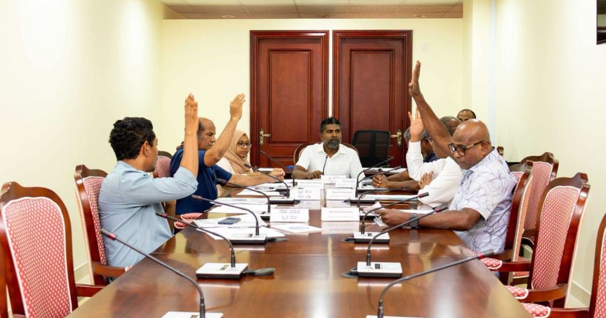 ބިން އަތުލުމާ ގުޅޭ ދެ ޕެޓިޝަނަށް ބަހުސްކުރަން ދެ ގަޑިއިރު ދޭން