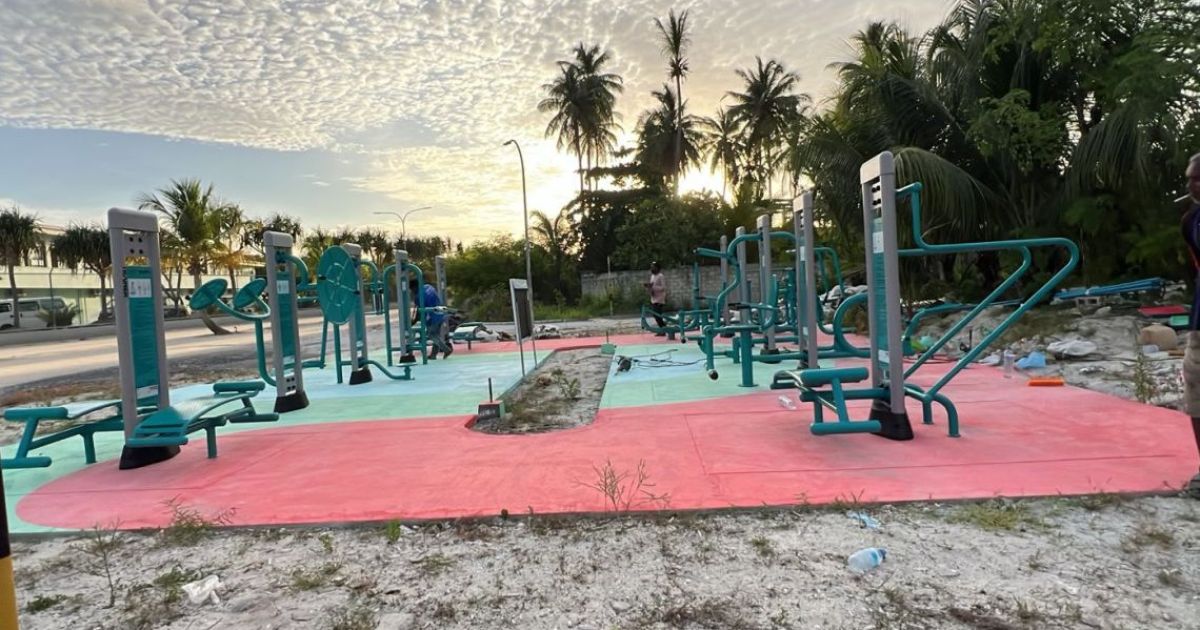 7 ރަށެއްގައި އެޗްޑީސީން އައުޓްޑޯ ޖިމްތަކެއް ތަރައްގީކޮށްފި