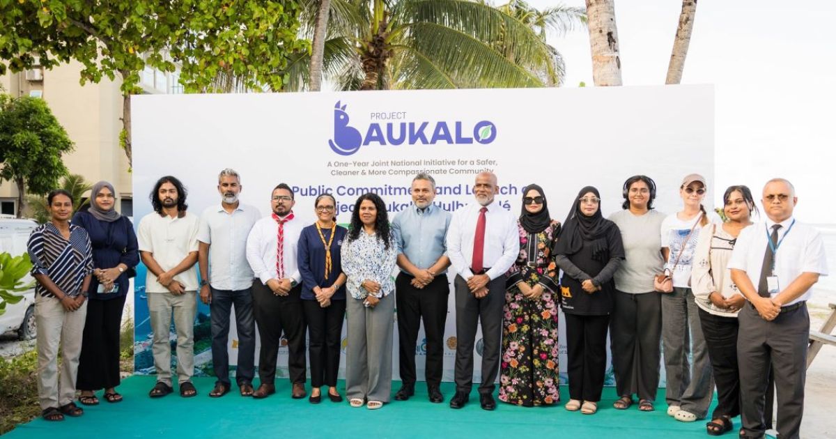 މަގުމަތީ ބުޅަލުގެ އާބާދީ ކޮންޓްރޯލްކޮށް ހައްލު ހޯދުމަށް "ޕްރޮޖެކްޓް ބައޯކަލޯ" ހުޅުމާލޭގައި އިފްތިތާހުކޮށްފި