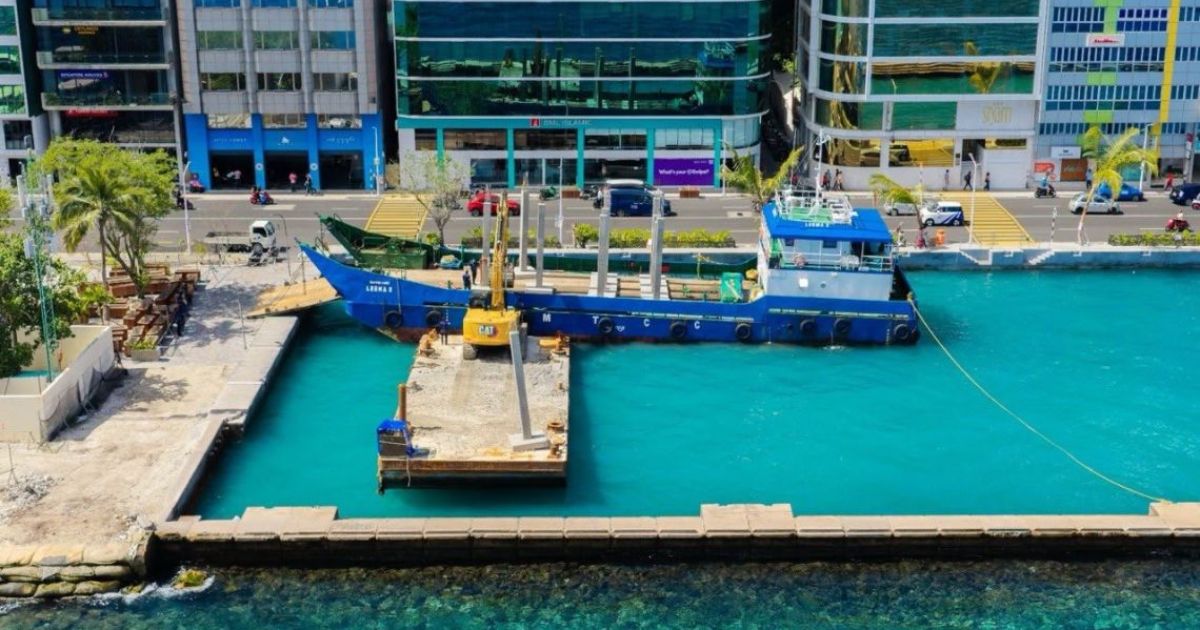 މާލޭ އުތުރު ފަރާތު ބަނދަރުގައި ފިންގަރ ޖެޓީ ހެދުމުގެ އަމަލީ މަސައްކަތް ފަށައިފި
