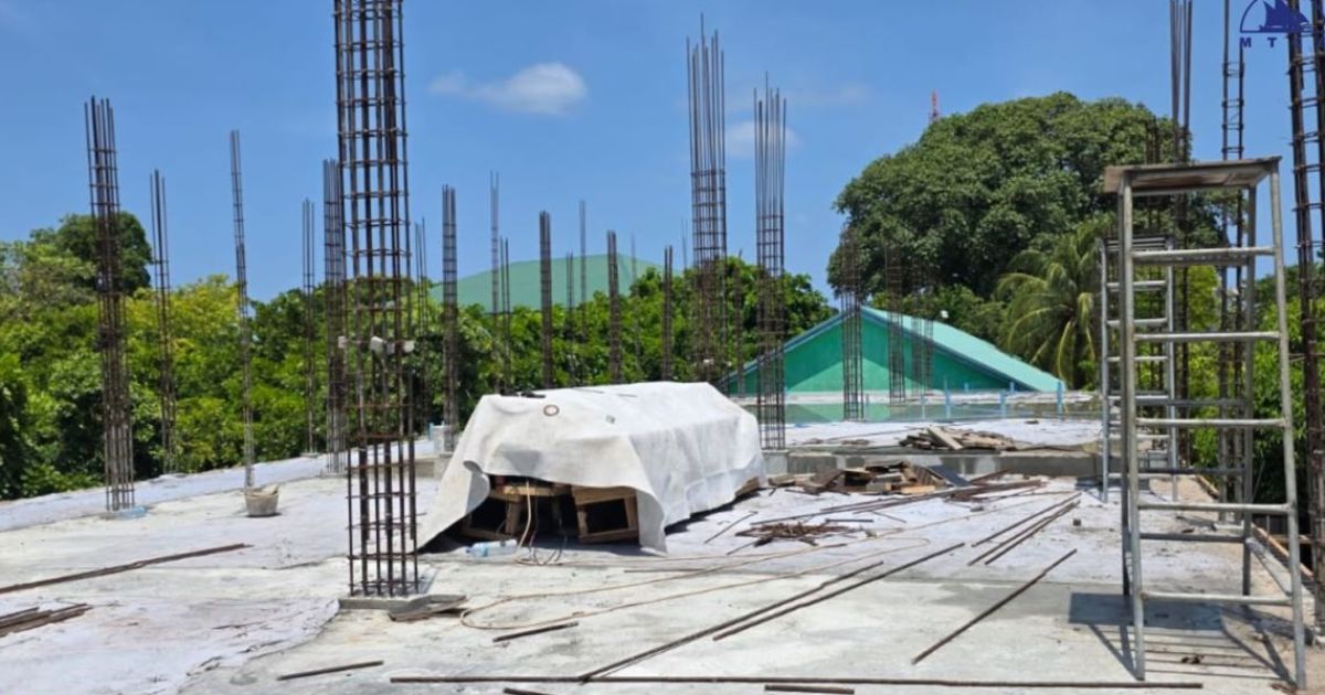 ރ. އުންގޫފާރުގައި އިތުރު 8 ކްލާސްރޫމްއެޅުމުގެ މަސައްކަތް ބާރަށް ކުރިޔަށްދަނީ