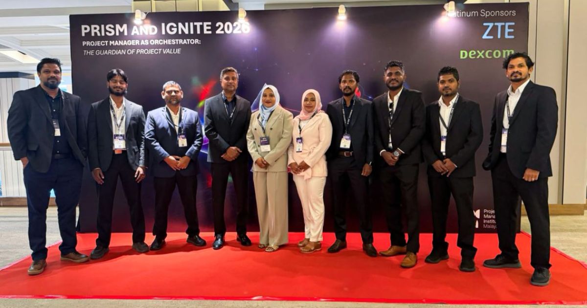 ޕީއެމްއައި މެލޭޝިއާއިން ބޭއްވި "ޕްރިޒަމް އެންޑް އިގްނައިޓް 2026" ކޮންފަރެންސްގައި އެމްޓީސީސީގެ އިސް ވަފުދަކުން ބައިވެރިވެއްޖެ