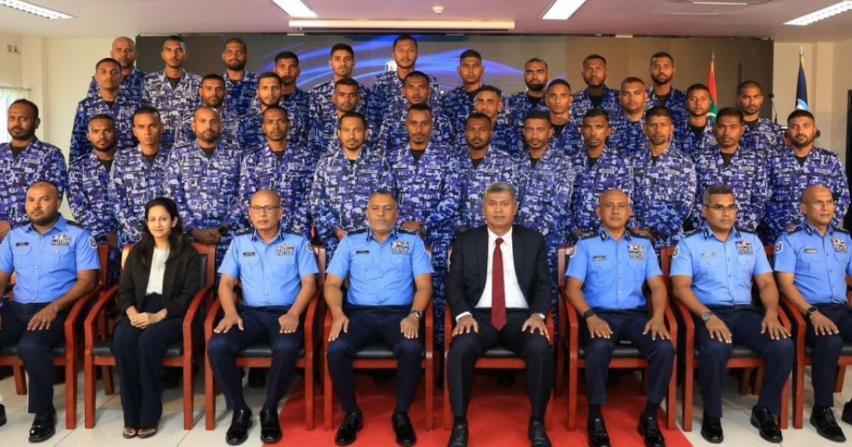 ސްރީލަންކާގެ އެސްޓީއެފް ސްވޮޓް ތަމްރީނަށް ފުރާ ދިވެހި ފުލުހުންނާ ސީޕީ ބައްދަލުކުރައްވައިފި