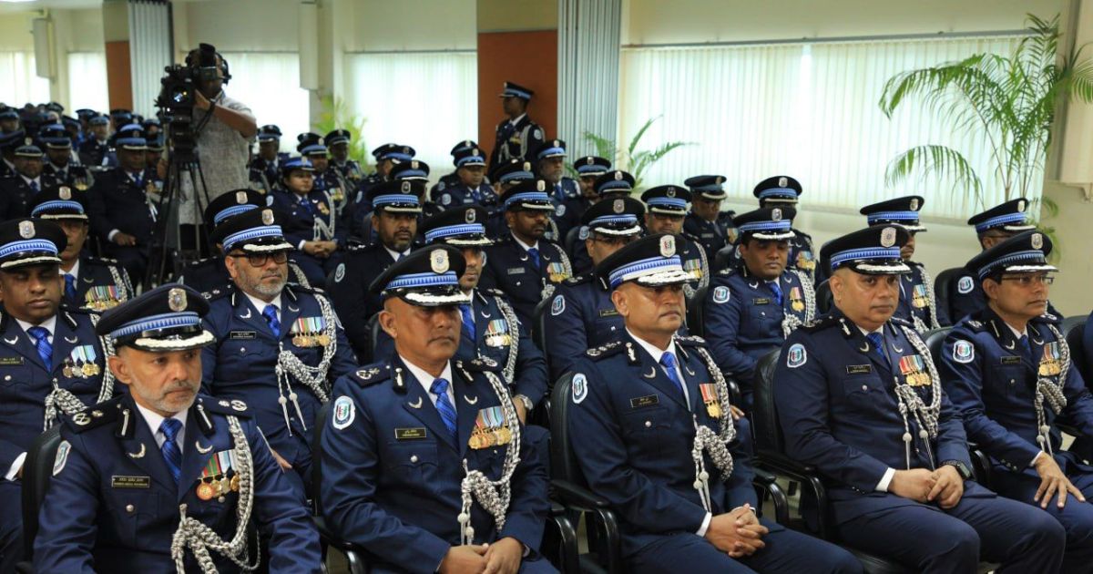 ފުލުހުންގެ ޚިދުމަތުގެ ދުވަހުގެ ރަސްމީ ޖަލްސާ ބާއްވައިފި