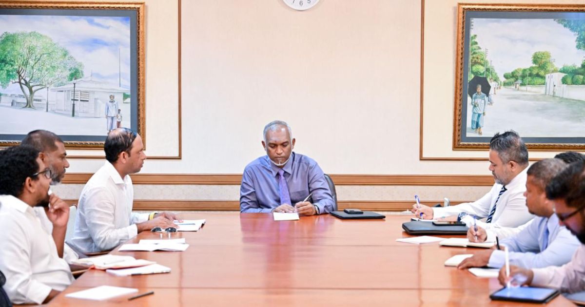 ބޮޑު ކަންނެލީގެ މަސްވެރިކަމުގައި ހުރި ދަތިތައް ހައްލުކޮށްދެއްވާނެކަމުގެ ޔަޤީންކަން ރައީސް ދެއްވައިފި