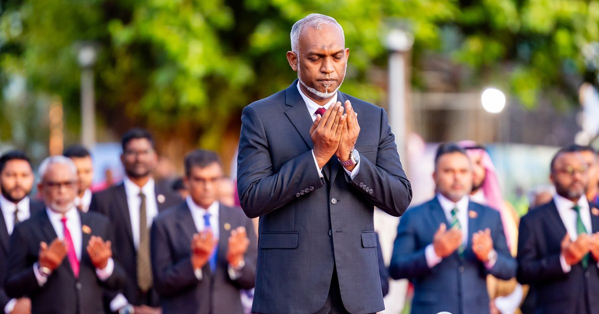 ޤައުމީ ދުވަހުގެ ޚާއްޞަ ދިދަ ނެގުމުގެ ރަސްމިއްޔާތުގައި ރައީސް ބައިވެރިވެވަޑައިގެންފި