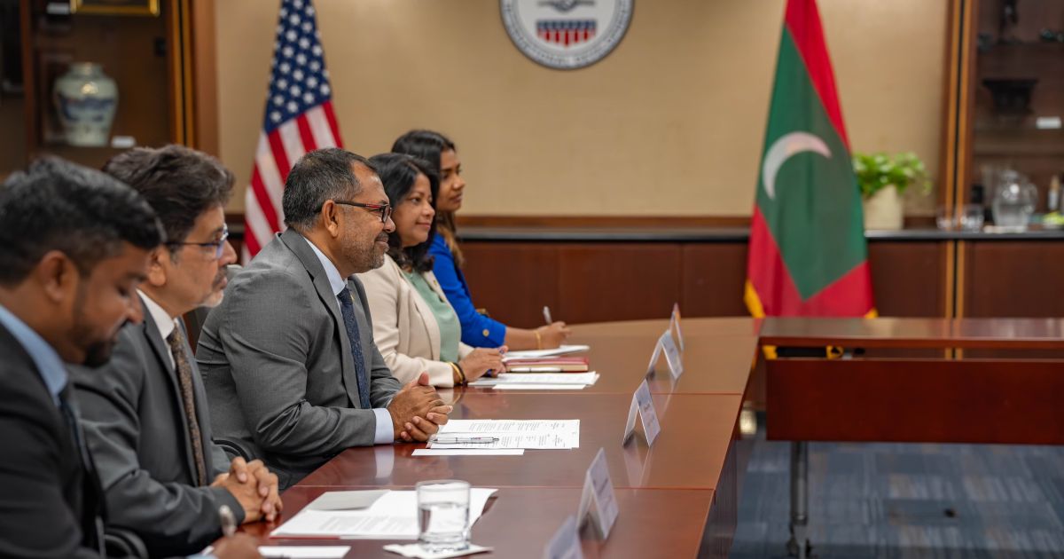 ޕޭޕަލް ރާއްޖެ ގެނައުމަށް ހުރި ގޮންޖެހުންތަކަށް އެމެރިކާއިން ހައްލު ހޯދައިދޭނެ - ޚާރިޖީ ވަޒީރު