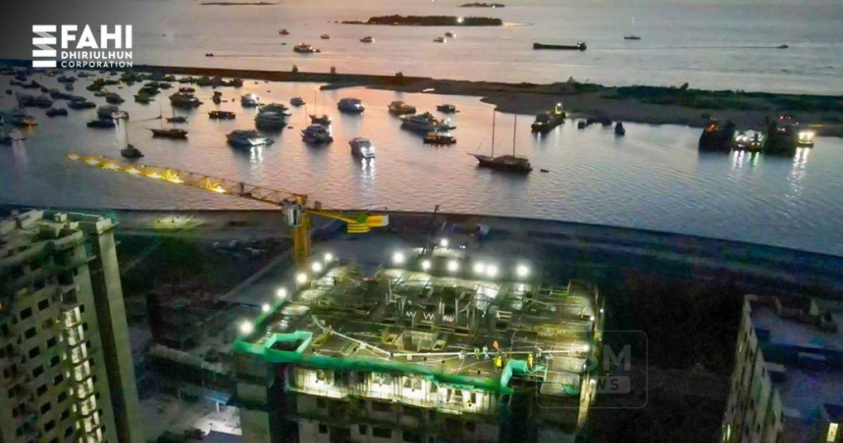 އަމާންން އުދަރެސް: 16 ޓަވަރުގެ ސްޓްރަކްޗަރގެ މަސައްކަތް ނިމިއްޖެ