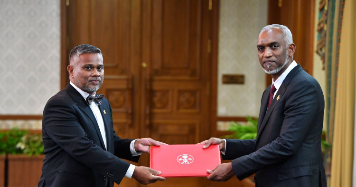 ރައީސް އޮފީހުގެ ލީގަލް ސެކްރެޓަރީ އައްބާސް ޕީޖީގެ މަޤާމަށް ކުރިމަތިލައްވައިފި