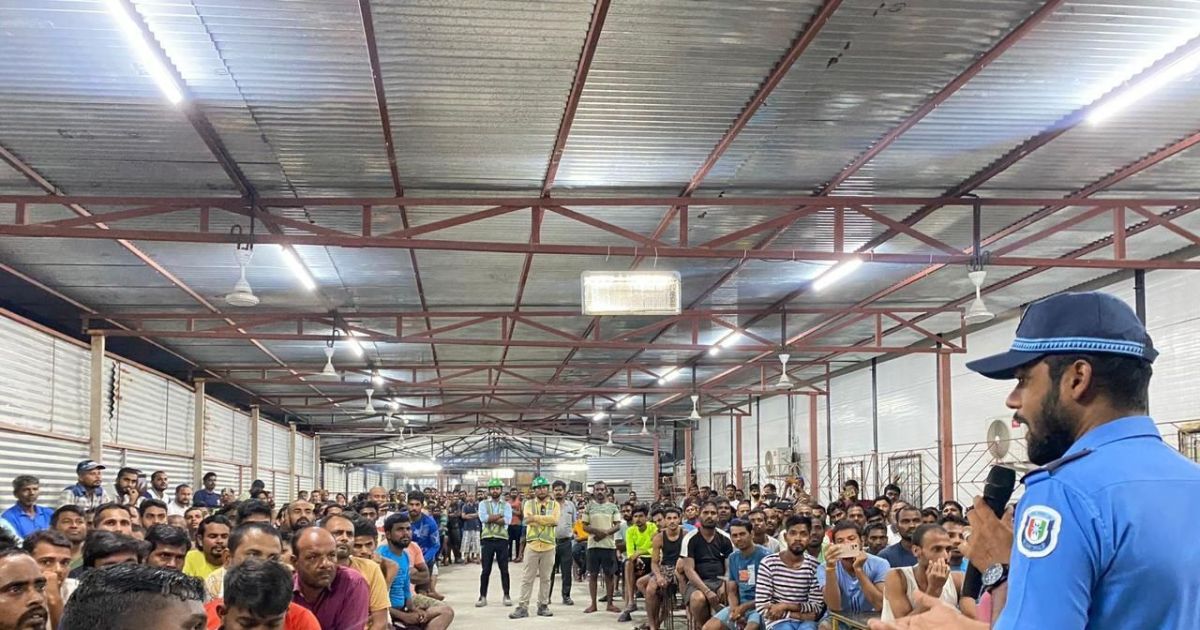 ހުޅުމާލޭގައި ބިދޭސީންނަށް މަޢުލޫމާތު ދިނުމުގެ ހަރަކާތެއް ފުލުހުން ކުރިއަށް ގެންގޮސްފި