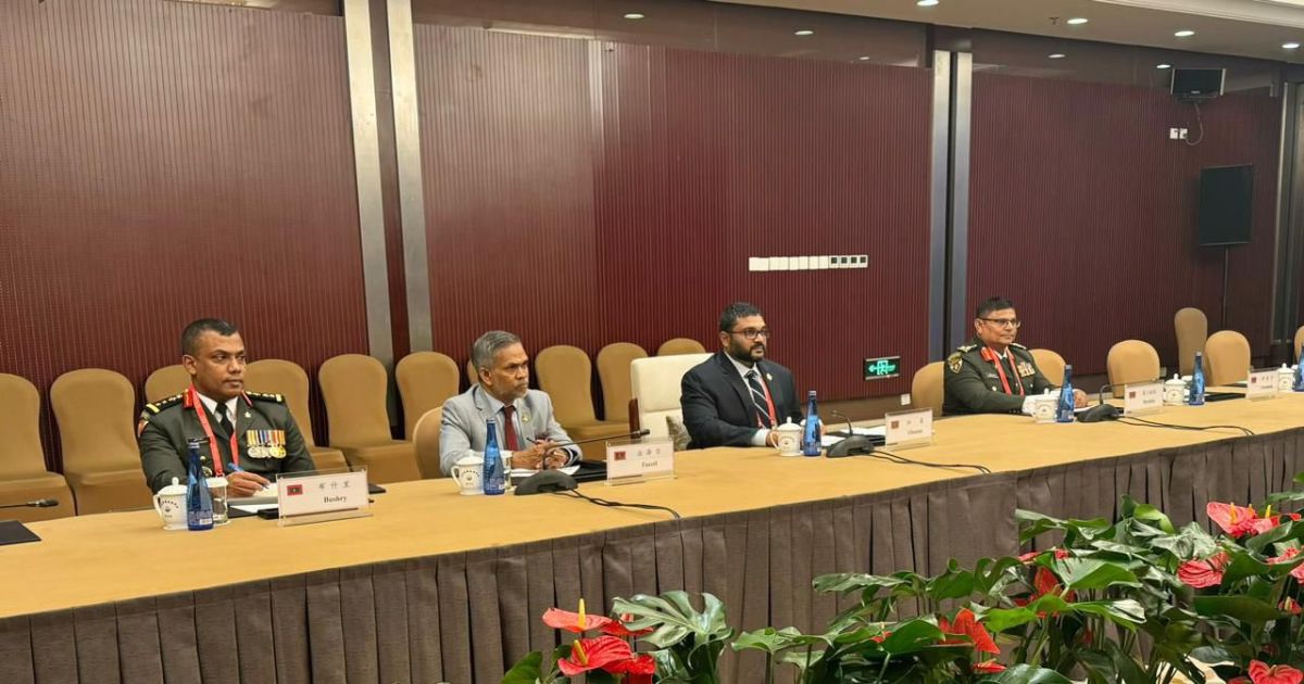 ރާއްޖެއާއި ޗައިނާ އާދެމެދު އަސްކަރީ ގުޅުން ބަދަހިކުރުމަށް މަޝްވަރާކުރައްވައިފި