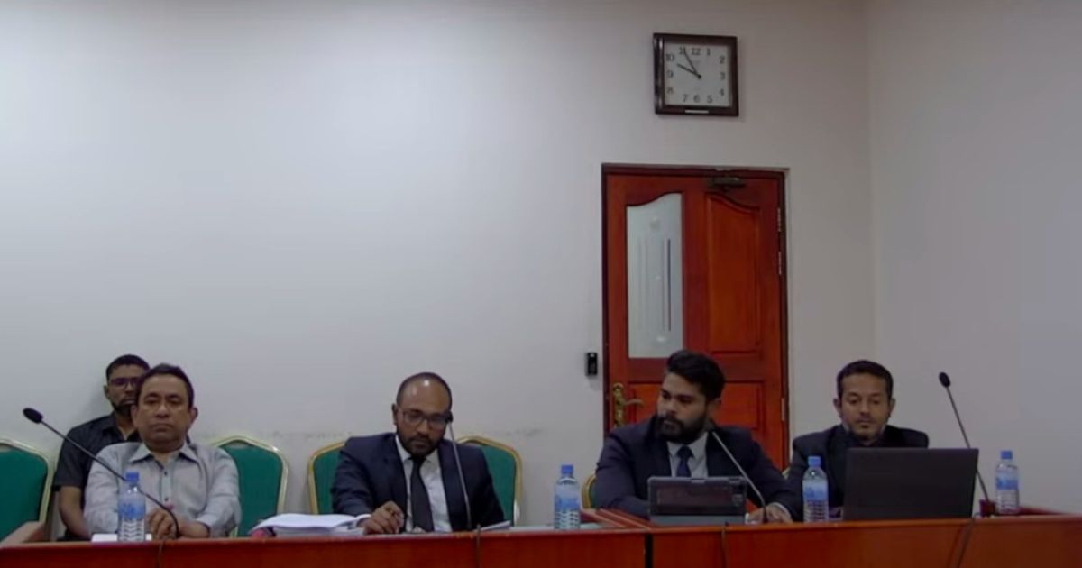 ޔާމީނަށް ކުރާ ދައުވާތަކުގެ ޝަރީއަތް މަޑުޖައްސާލަން ނިންމައިފި