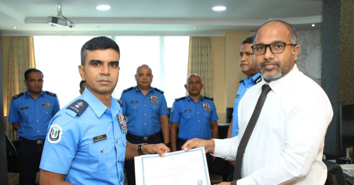 އެސިސްޓެންޓް ޕޮލިސް ކޮމިޝަނަރުކަމަށް ދާއޫދު ޕްރޮމޯޓްކޮށްފި