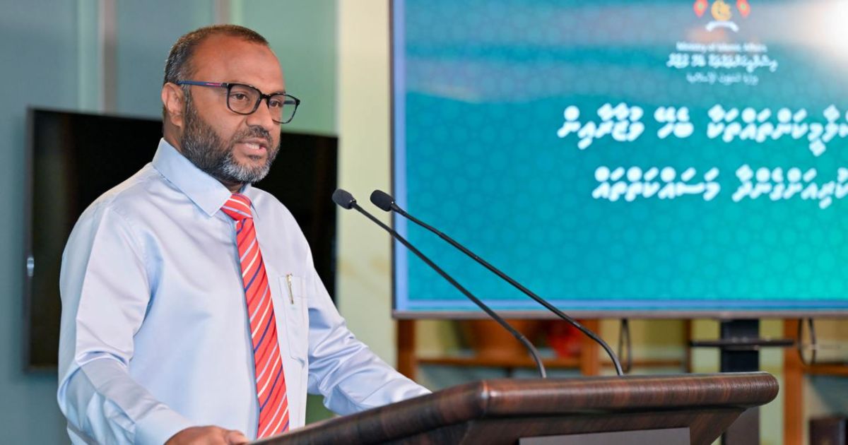 އަމިއްލަ ފަރާތްތަކުން އިމާރާތްކުރާ 9 މިސްކިތް ދެ އަހަރު ތެރޭގައި ނިމޭނެ: ޝަހީމް