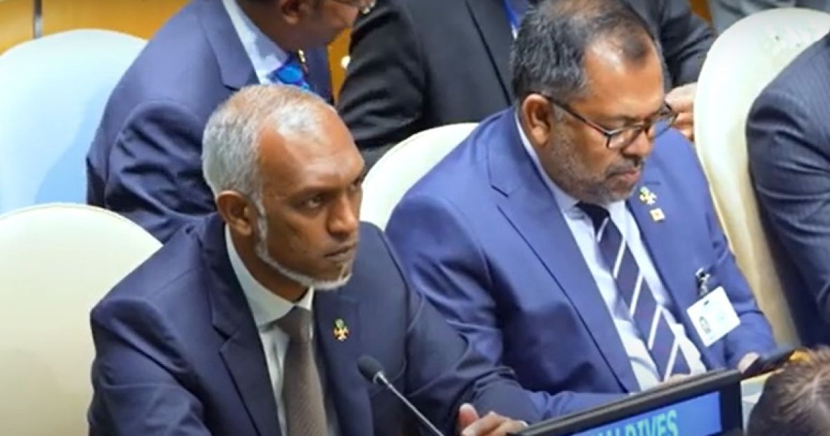 މޫސުމަށް އަންނަ ބަދަލުތަކަކީ ޒުވާނުންނަށް ދުނިޔޭގެ ނުރައްކަލެއް - ރައީސް