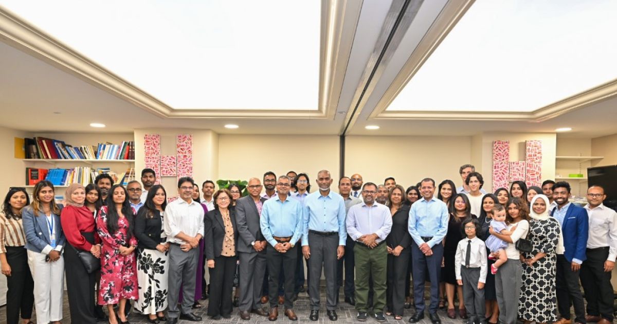 ރައީސް، އެމެރިކާގައި އުޅޭ ދިވެހިންނާއި ބައްދަލުކުރައްވައިފި