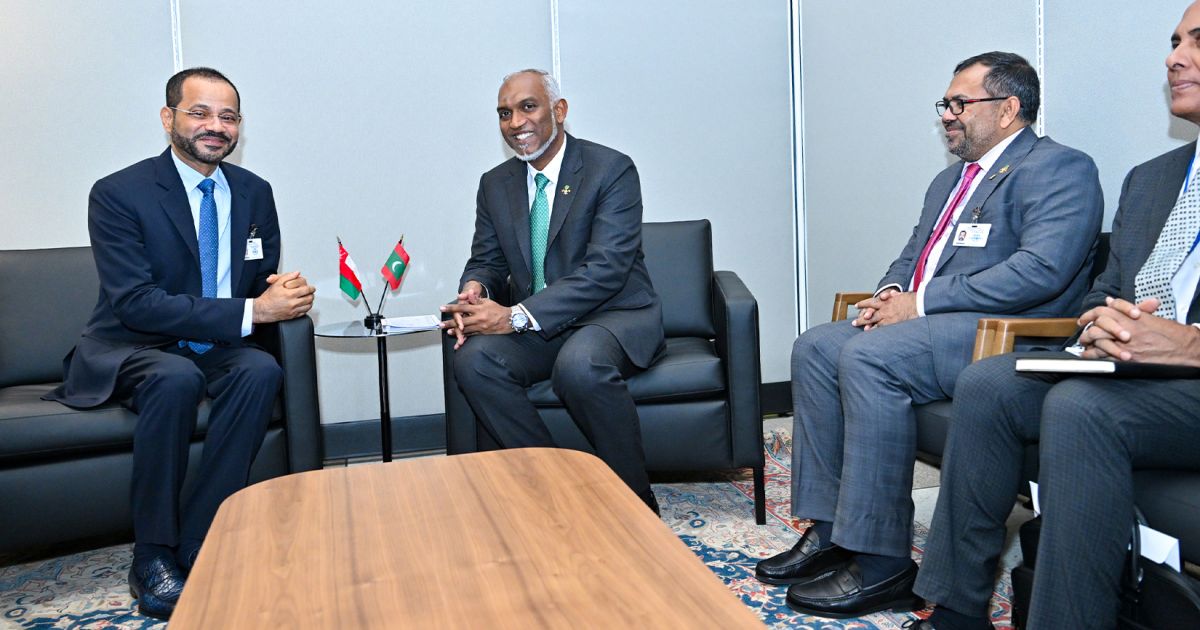 ރައީސުލްޖުމްހޫރިއްޔާ އޮމާންގެ ޚާރިޖީ ވަޒީރާ ބައްދަލުކުރައްވައިފި