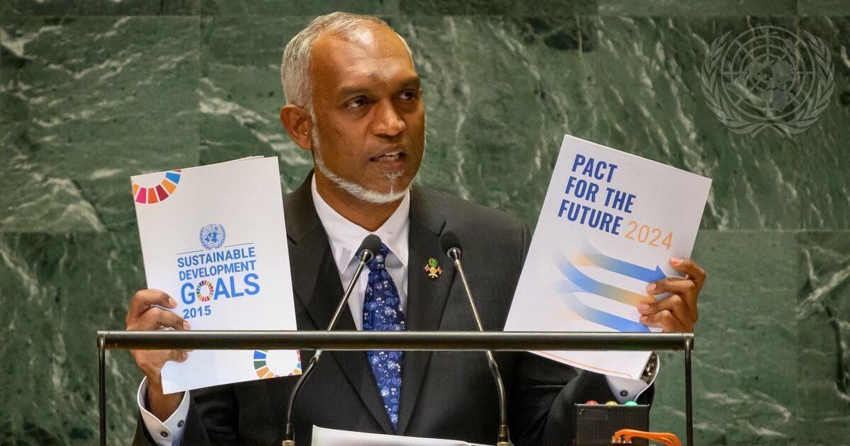 2040 އަށް ރާއްޖެއަކީ ތަރައްގީވެފައިވާ ޤައުމަކަށް ހެދުމަކީ އަމާޒެއްކަމަށް ރައީސް މުޢިއްޒު ވިދާޅުވެއްޖެ