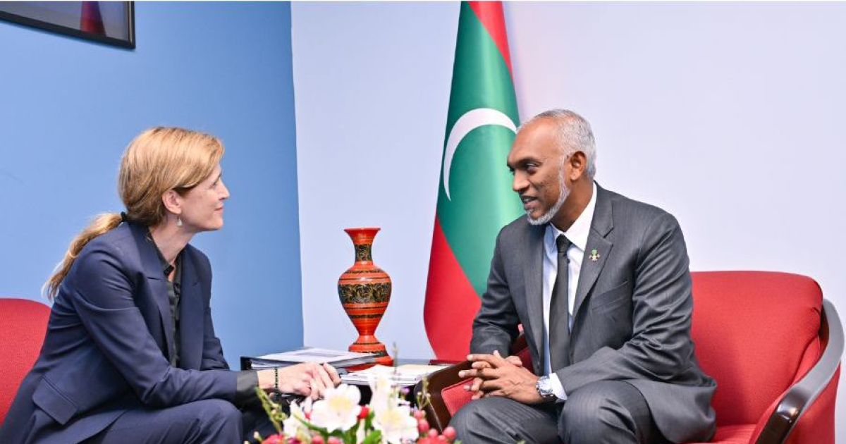 ރައީސުލްޖުމްހޫރިއްޔާ ޔޫ.އެސް.އެއިޑް ގެ އެޑްމިނިސްޓްރޭޓަރާއި ބައްދަލުކުރައްވައިފި