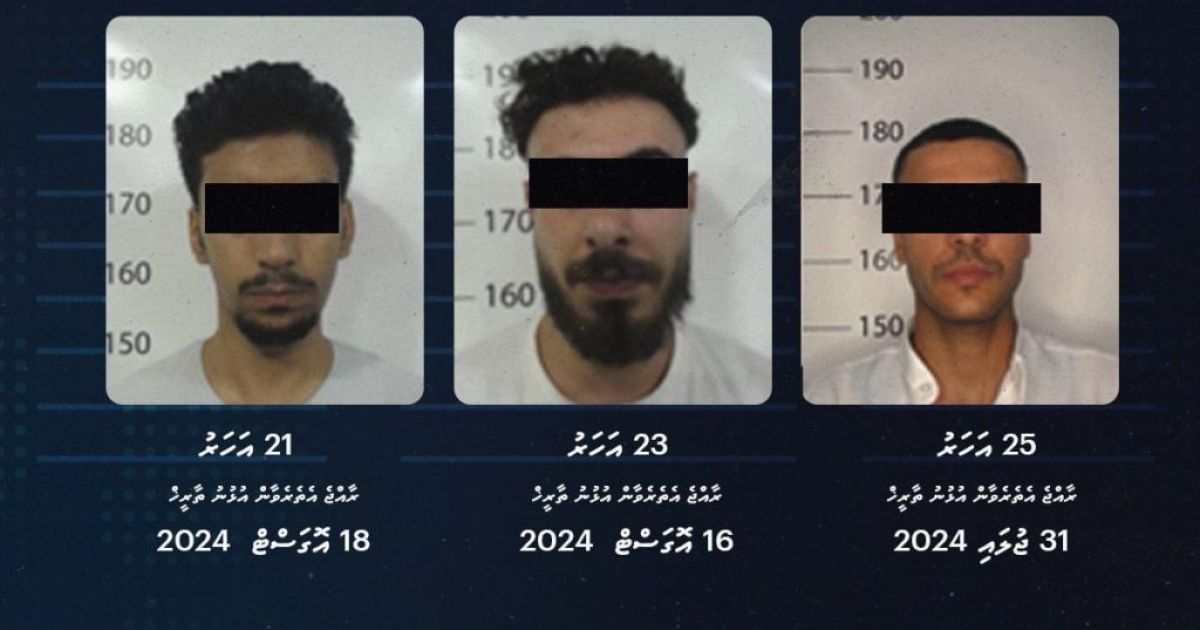 ޝަހުސު އޮޅުވާލައިގެން ރާއްޖެ އެތެރެވާން އުޅުނު ތިން މީހަކު ހިފަހައްޓައިފި