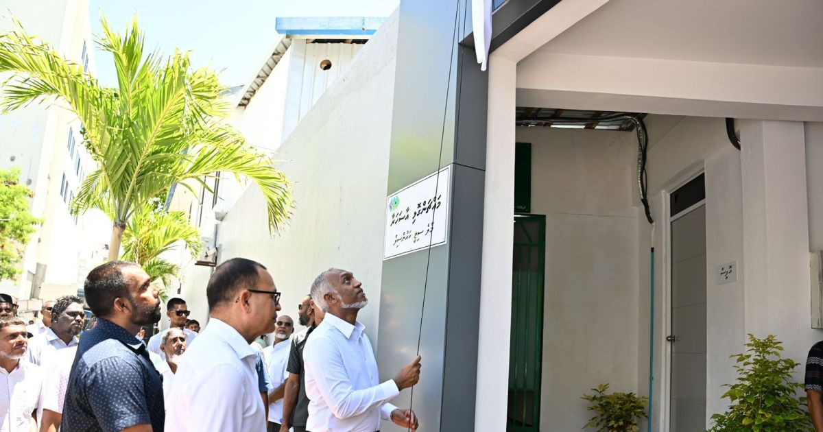 އާސަހަރާ މިސްކިތް މަރާމާތަށްފަހު ހުޅުވައިފި