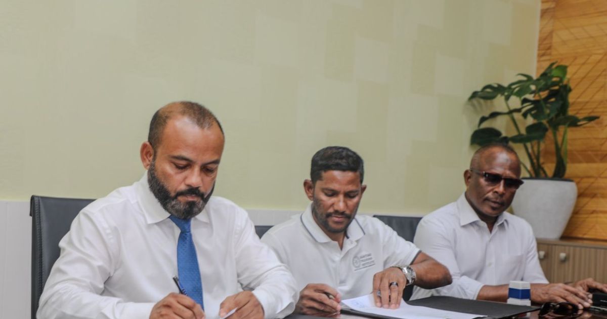 ވެމްކޯއިން މުހިއްމު ފަހުމުނާމާ އެއްގައި ސޮއި ކޮށްފި