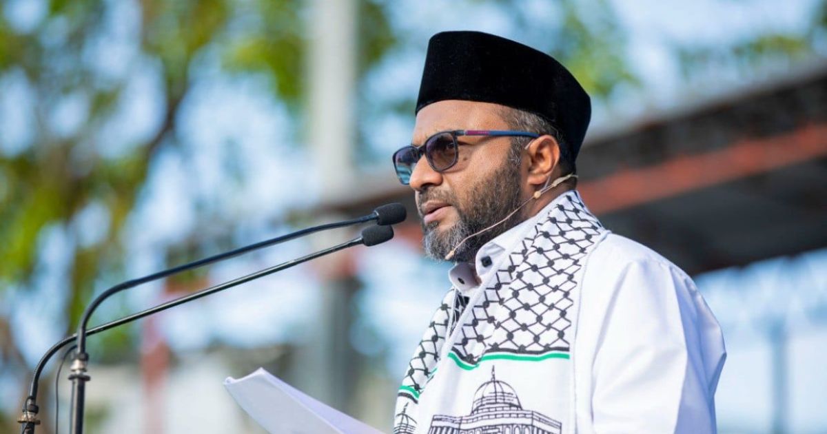 ފަލަސްޠީނުގެ ރައްޔިތުންނަށް އެހީތެރިވެ ހެޔޮ ދުޢާކުރޭ: ޝަހީމް