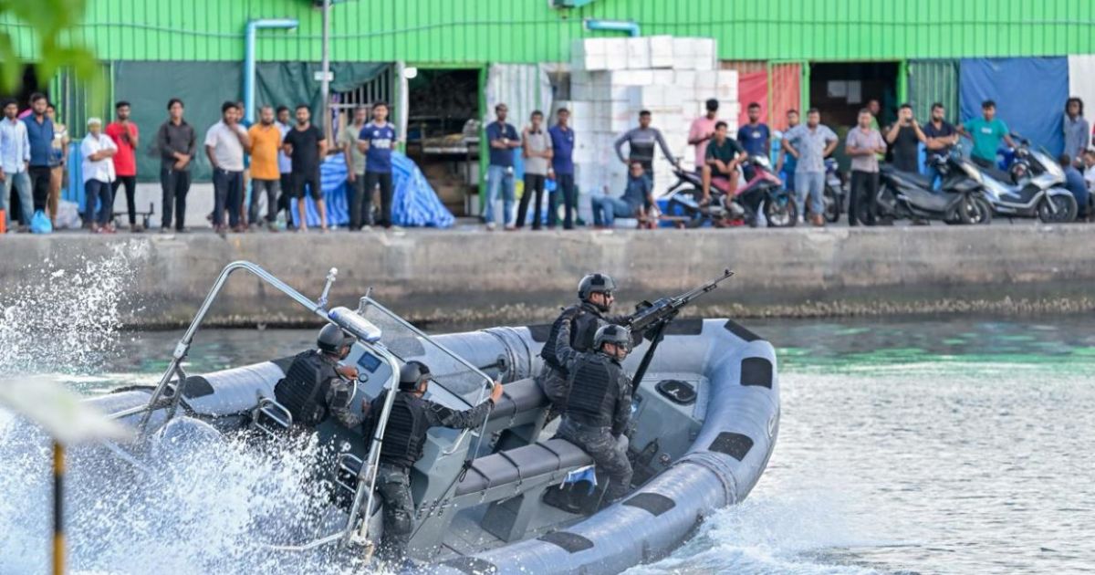 ދިފާޢީ ބާރުގެ ސްޕެޝަލް ބޯޓް ސްކޮޑްރަން އިފްތިތާހުކޮށްފި