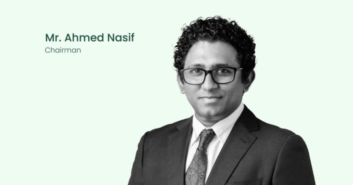 އެޗްޑީސީގެ ޗެއާމަންކަމުގެ މަގާމަށް ނާސިފް އައްޔަން ކުރައްވައިފި