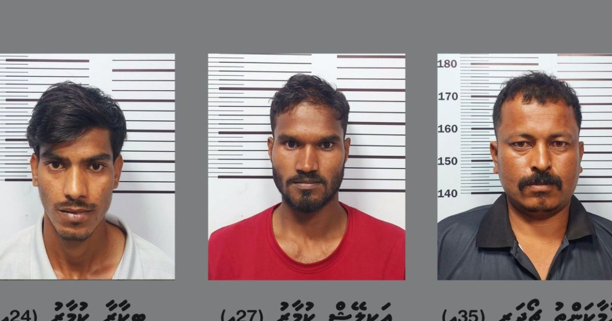 މަސްތުވާތަކެއްޗާ ގުޅިގެން ތިން ބިދޭސީއަކު ހައްޔަރުކޮށްފި