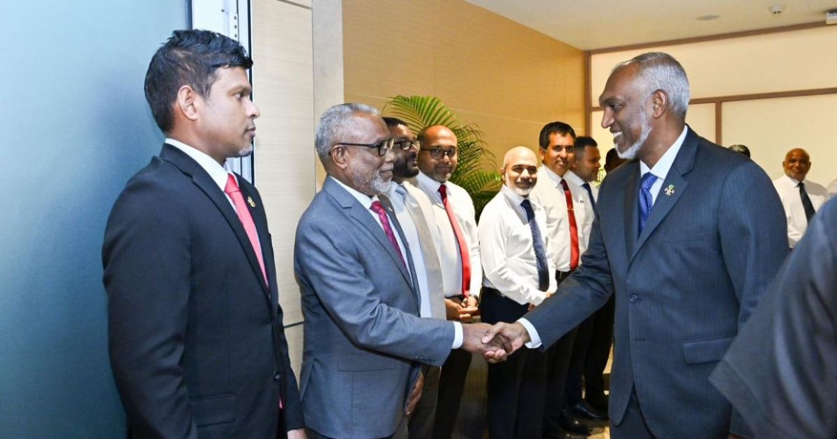 ރައީސް ސަޢުދީ ޢަރަބިއްޔާއަށް ފުރާވަޑައިގެންފި