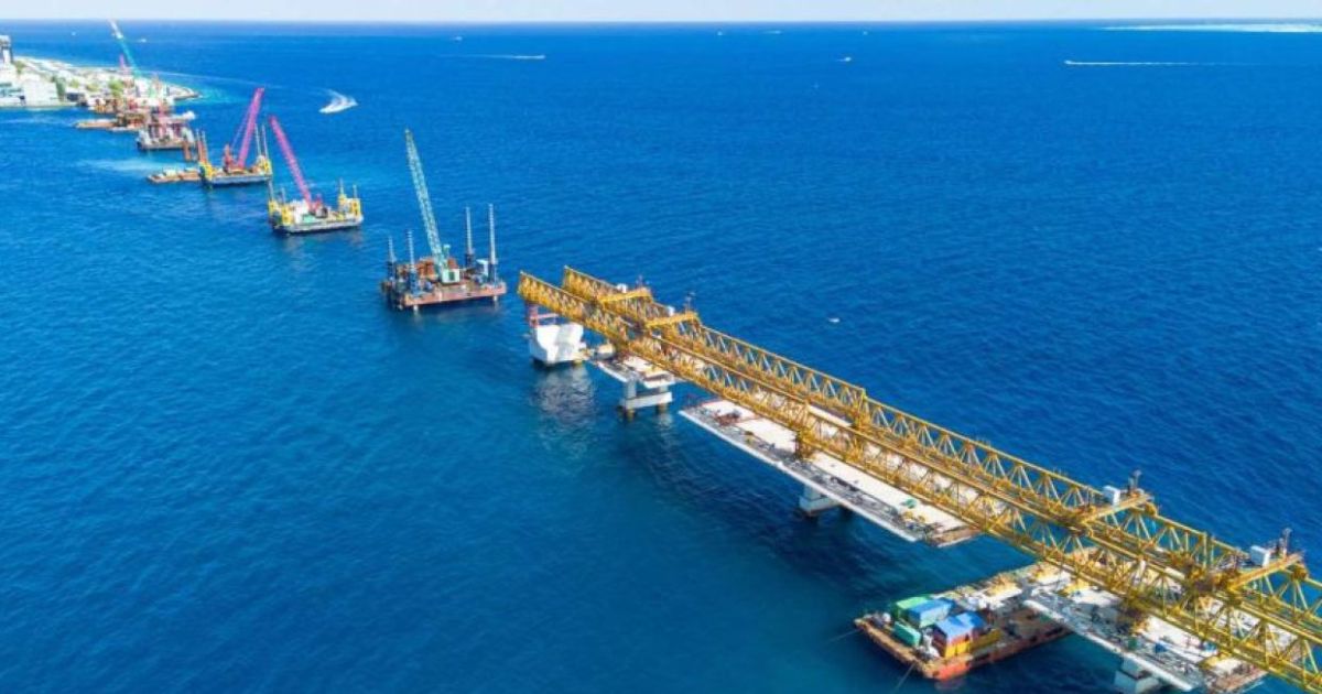 ތިލަމާލެ ބްރިޖުގެ 46.58 މަސައްކަތް ނިމިއްޖެ