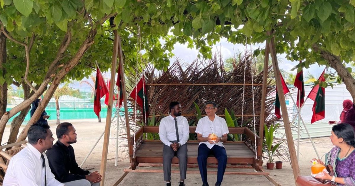 އިންޑިއާ ސަފީރު ހަނިމާދޫ އާއި ތުރާކުނަށް ޒިޔާރަތްކުރައްވައިފި